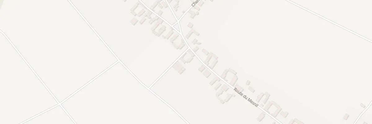 Plan du 8 Rte du Mesnil à Germigny-des-Prés