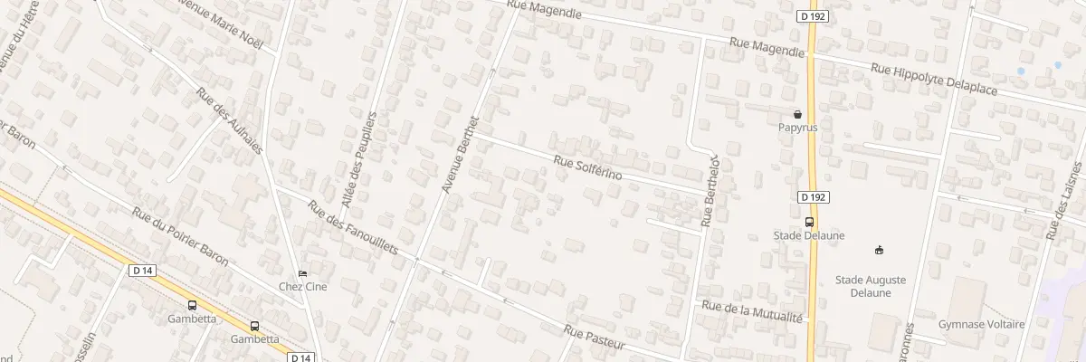 Plan du 8 Rue de Solferino à Sannois