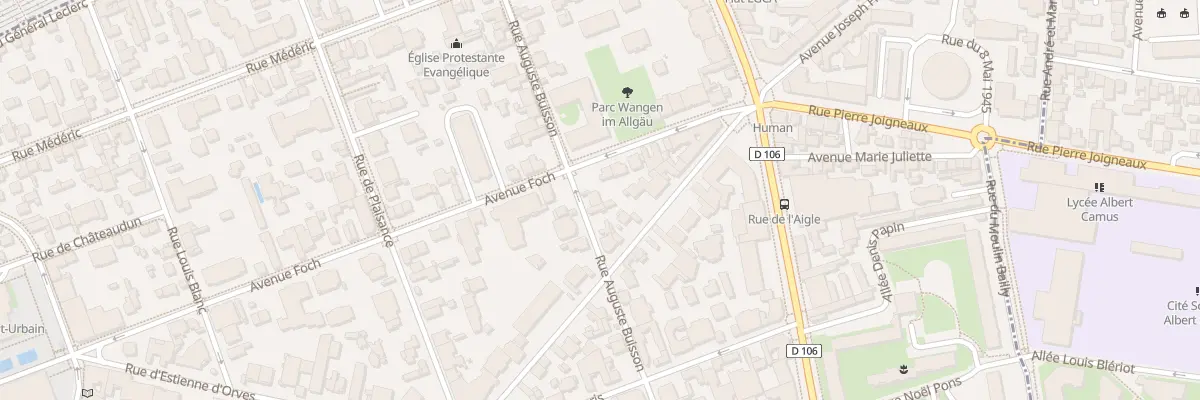 Plan du 21B Rue Auguste Buisson à La Garenne-Colombes