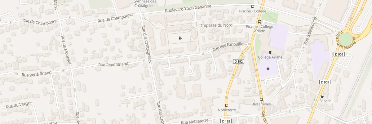 Plan du 23 Rue des Fanouillets à Argenteuil