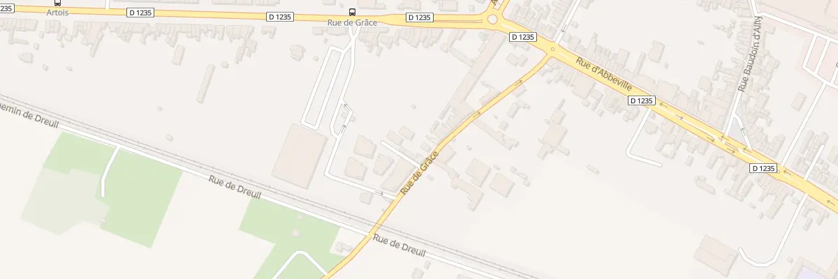 Plan du 48 Rue de Grâce à Amiens