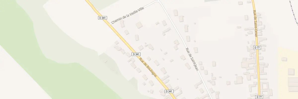 Plan du 31 Rue de Boulogne à Thérouanne