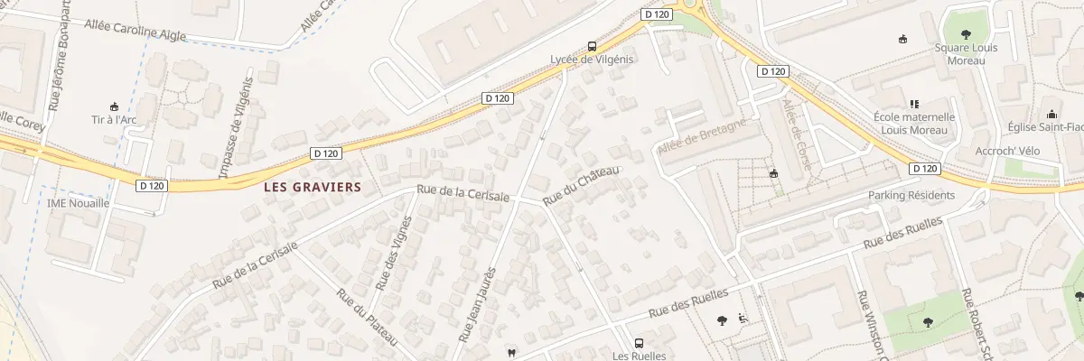 Plan du 20 Rue Henri Dunant à Massy