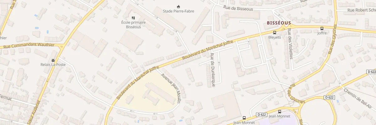 Plan du 24 Bd du Marechal Joffre à Castres