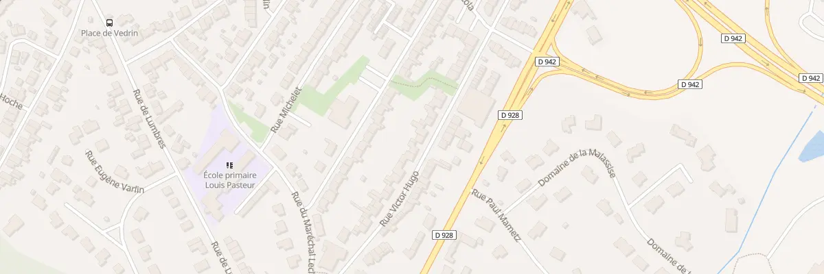 Plan du 25 Rue Victor Hugo à Longuenesse