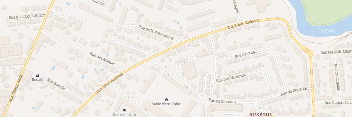 Plan du 144 Rue Soeur Audenet à Castres