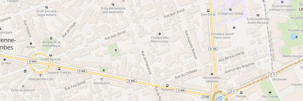 Plan du 4 Vla Marie Louise à La Garenne-Colombes