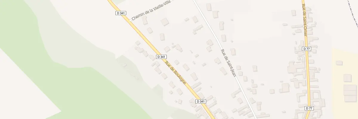 Plan du 29 Rue de Boulogne à Thérouanne