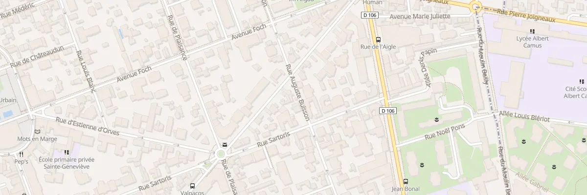 Plan du 36 Rue Auguste Buisson à La Garenne-Colombes