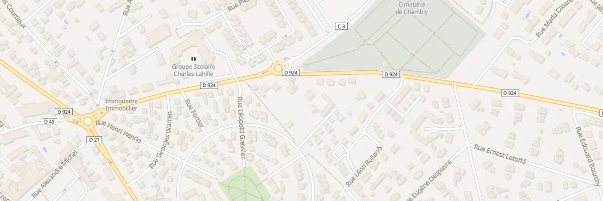 Plan du 278 Rue du Onze Novembre 1918 à Chambly