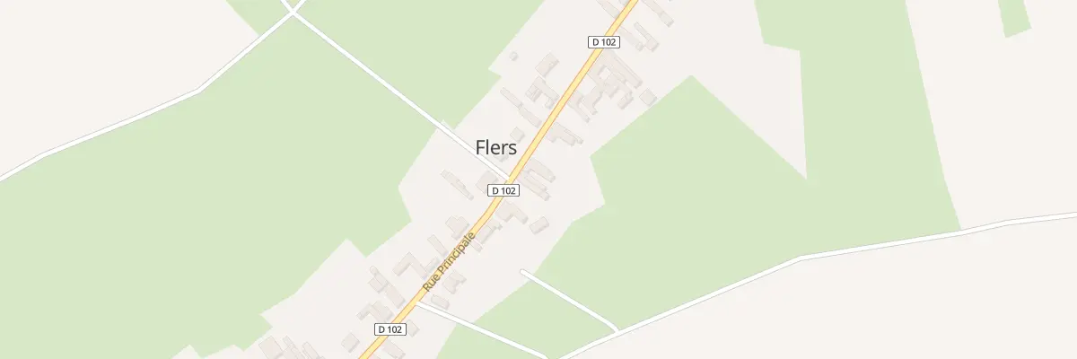 Plan du 34 Rue Principale à Flers