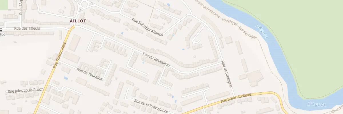 Plan du 89 Rue du Roussillon à Castres