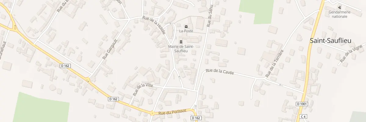 Plan du 15 Rue de la Ville à Saint-Sauflieu