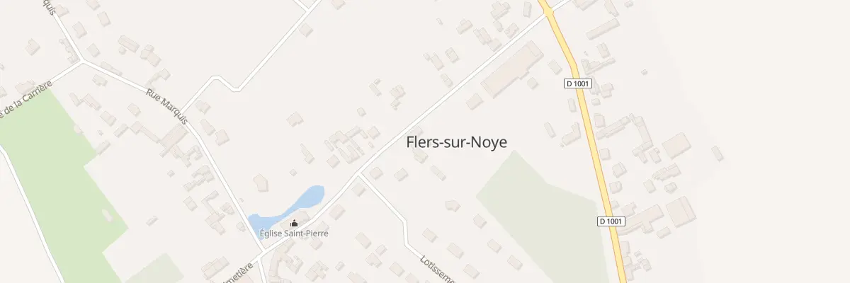 Plan du 5003 Rue d’En Haut à Flers-sur-Noye