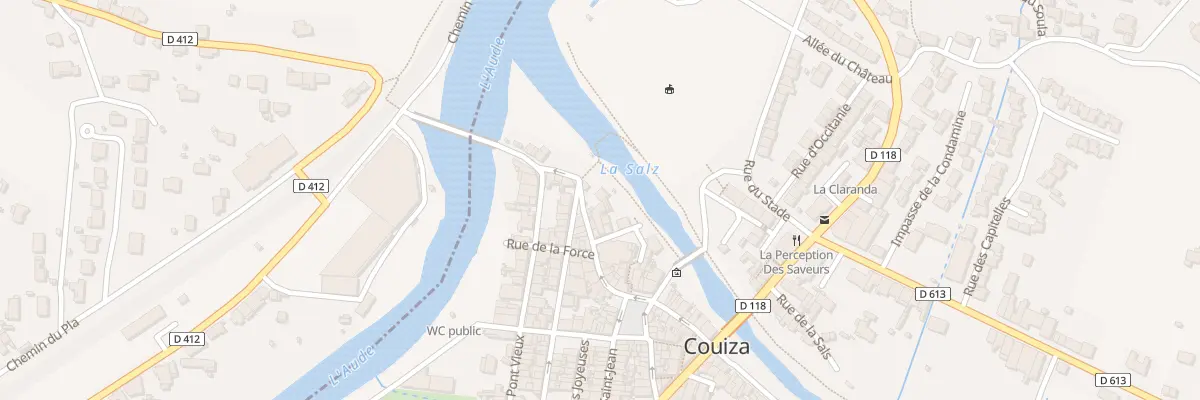 Plan du 294 Rue de l’Eglise à Couiza