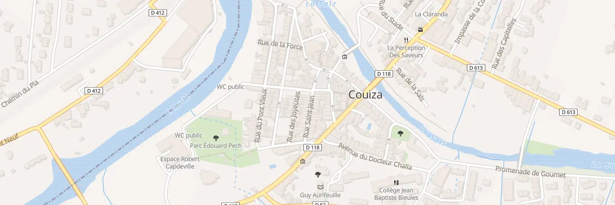Plan du 266 Le Village à Couiza