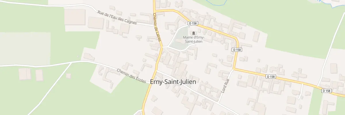 Plan du 1 Rue de l’Eglise à Erny-Saint-Julien