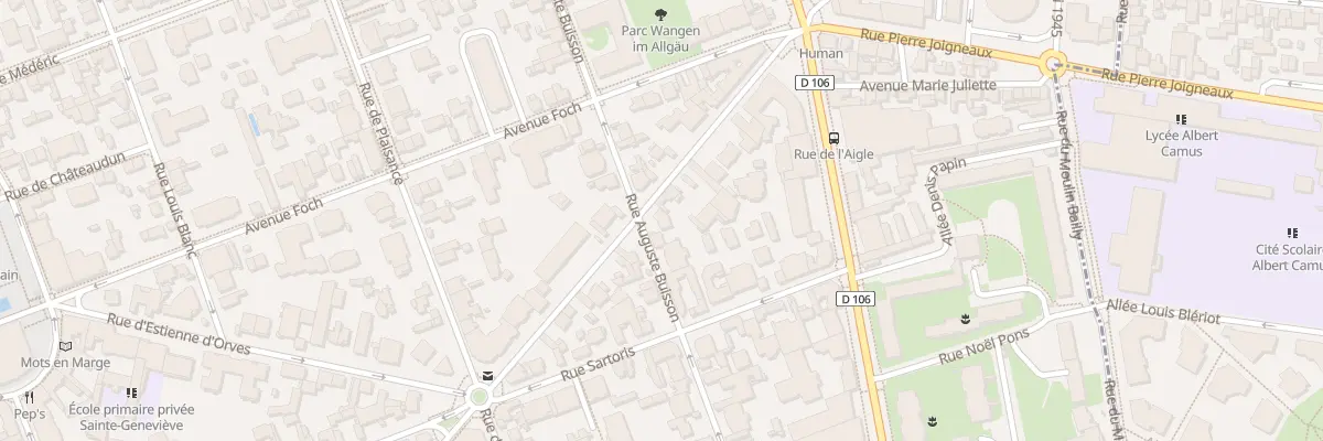 Plan du 25T Rue Auguste Buisson à La Garenne-Colombes
