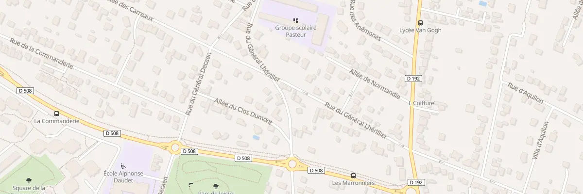 Plan du 8B Rue du Gal Lherillier à Ermont