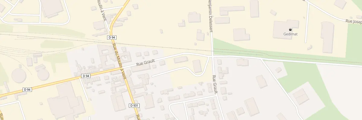 Plan du 33 Rue Grault à Bresles