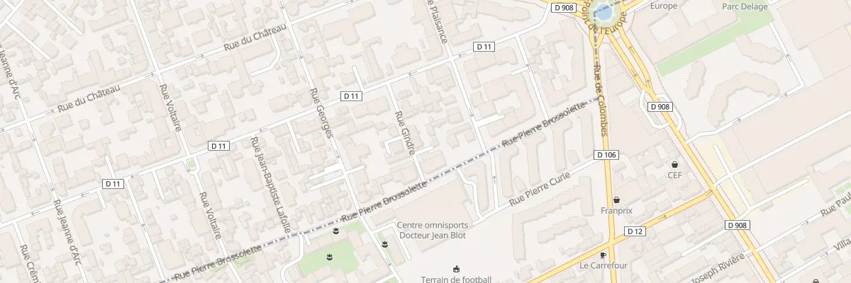 Plan du 7B Rue Gindre à La Garenne-Colombes
