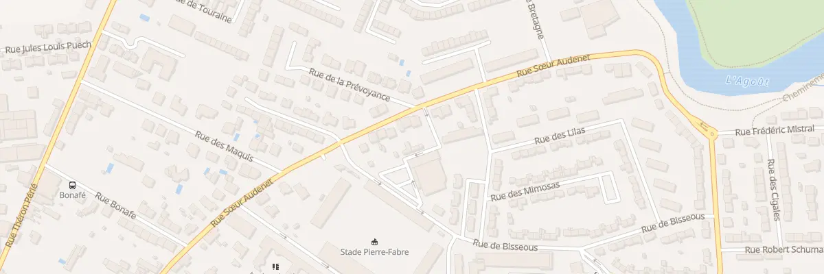 Plan du 148 Rue Soeur Audenet à Castres