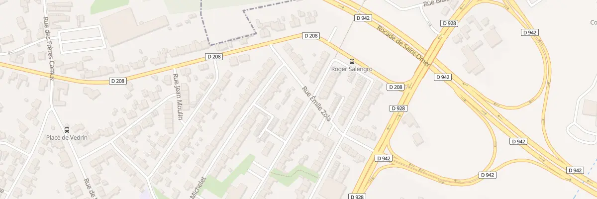 Plan du 25 Rue Lamartine à Longuenesse