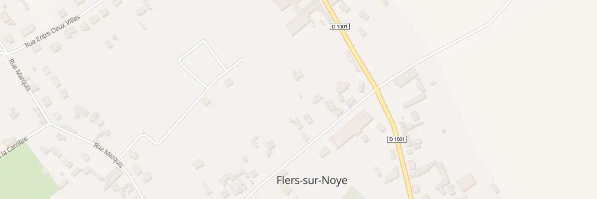 Plan du 25 Rue d’En Haut à Flers-sur-Noye