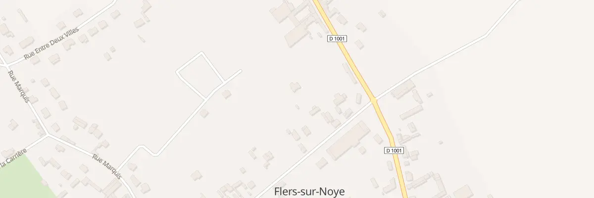 Plan du 25B Rue d’En Haut à Flers-sur-Noye