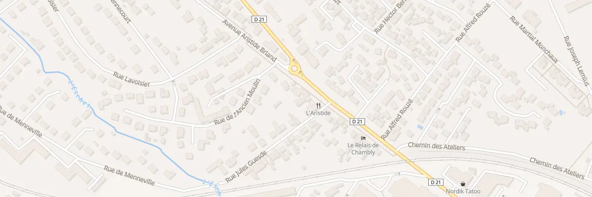 Plan du 536 Av Aristide Briand à Chambly