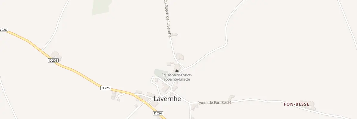 Plan du 5077 Lavernhe à Castelmary