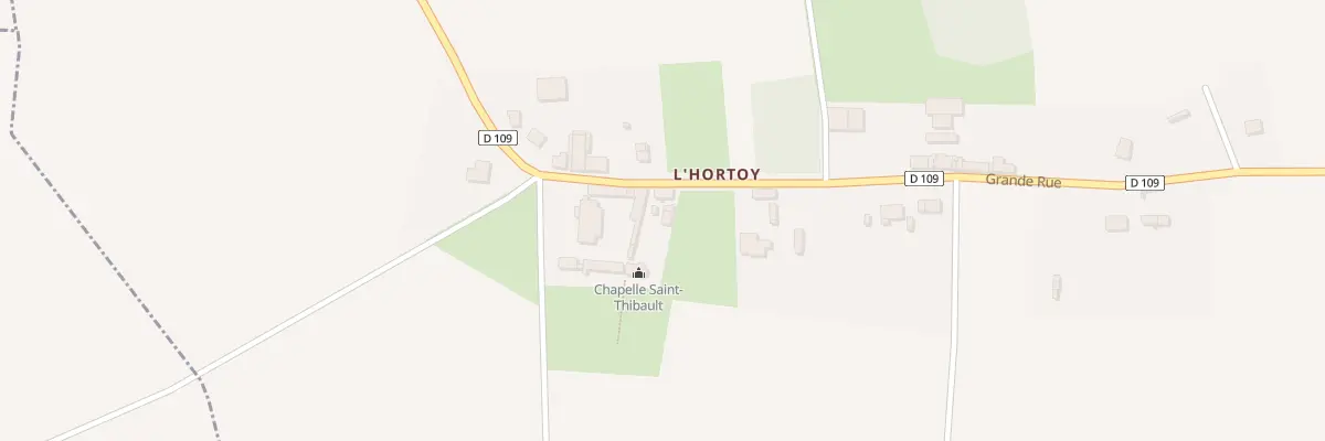 Plan du 25 Gr Grande Rue à Lawarde-Mauger-l’Hortoy