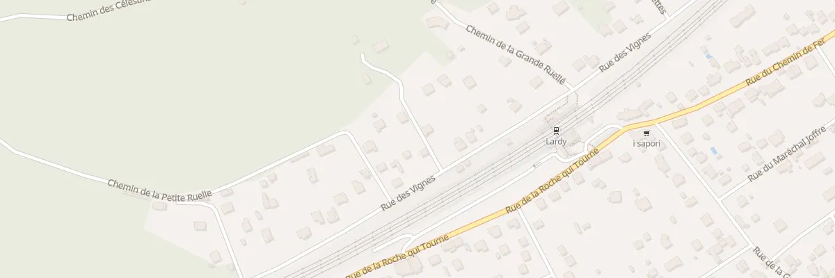 Plan du 19Q Rue des Vignes à Lardy