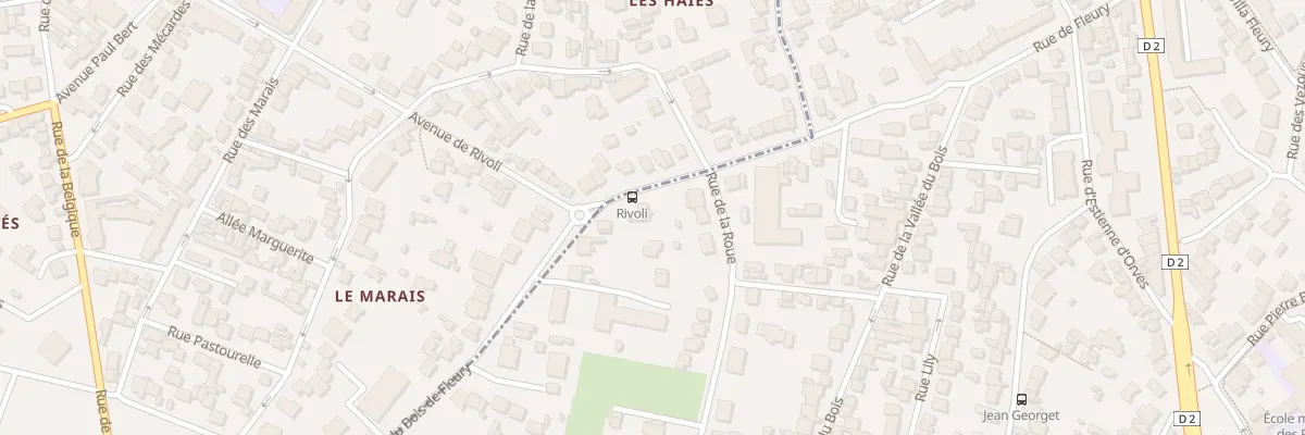 Plan du 167 Rue de Fleury à Clamart
