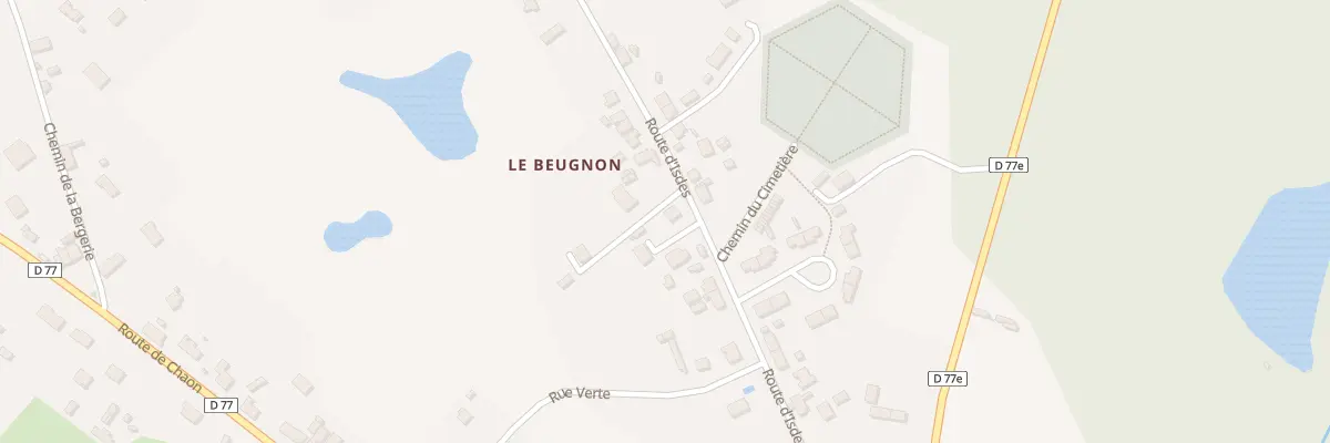Plan du 17 Le Vivier à Brinon-sur-Sauldre