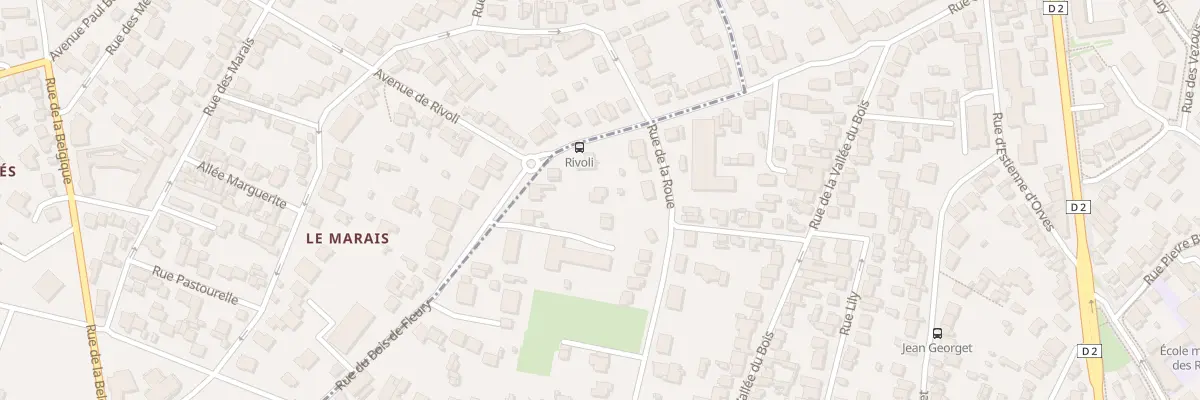 Plan du 171B Rue de Fleury à Clamart
