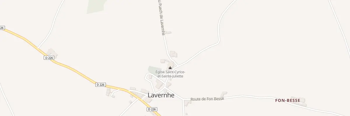 Plan du 5079 Lavernhe à Castelmary