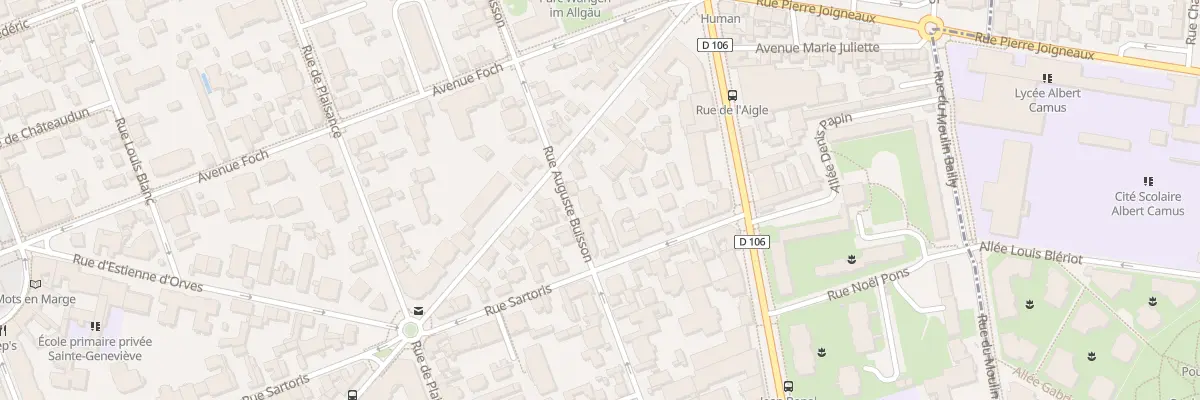 Plan du 27 Rue Auguste Buisson à La Garenne-Colombes