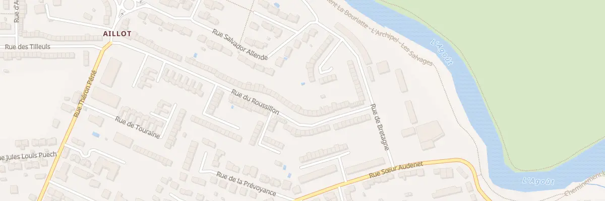 Plan du 99 Rue du Roussillon à Castres