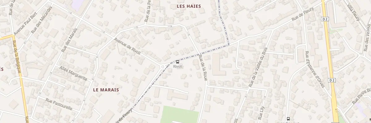 Plan du 163 Rue de Fleury à Clamart