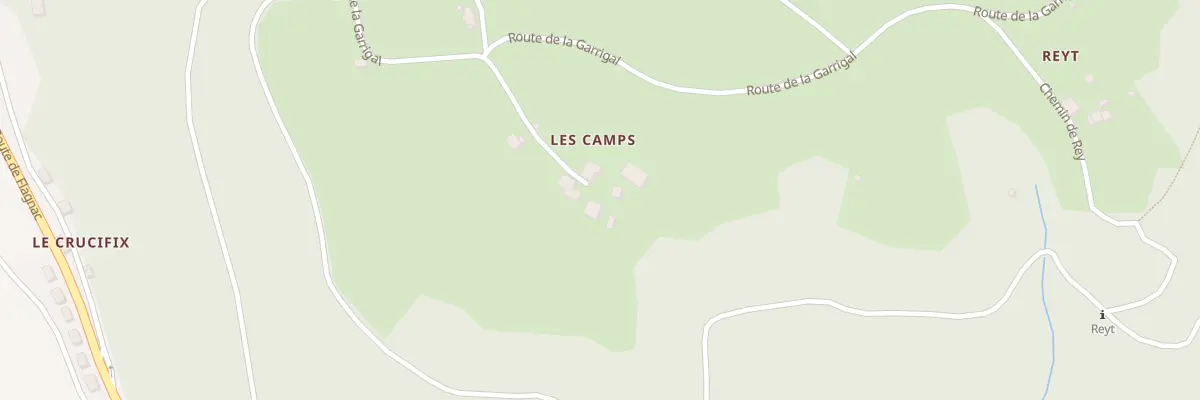 Plan du 5223 Les Camps à Flagnac