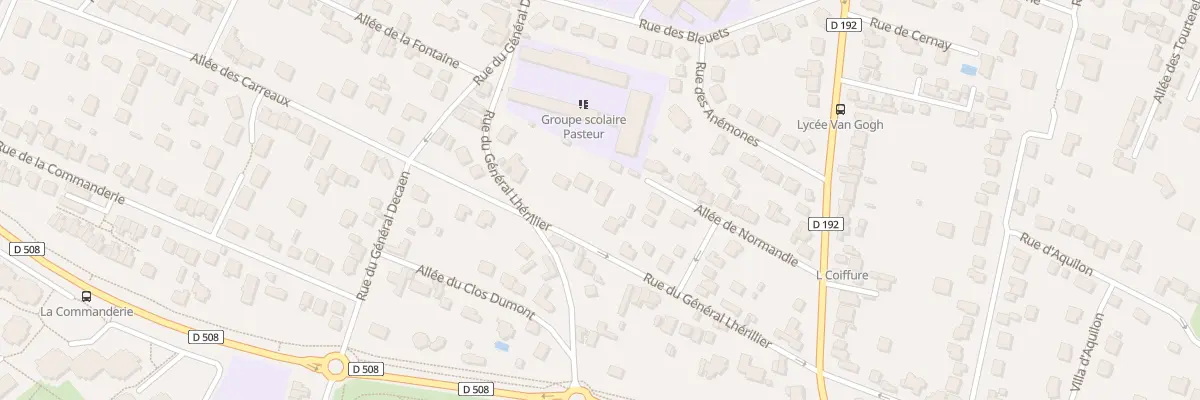 Plan du 13B Rue du Gal Lherillier à Ermont