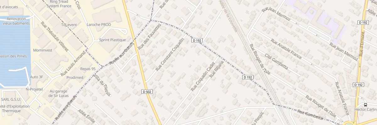 Plan du 67 Rue du Maréchal Joffre à Ermont