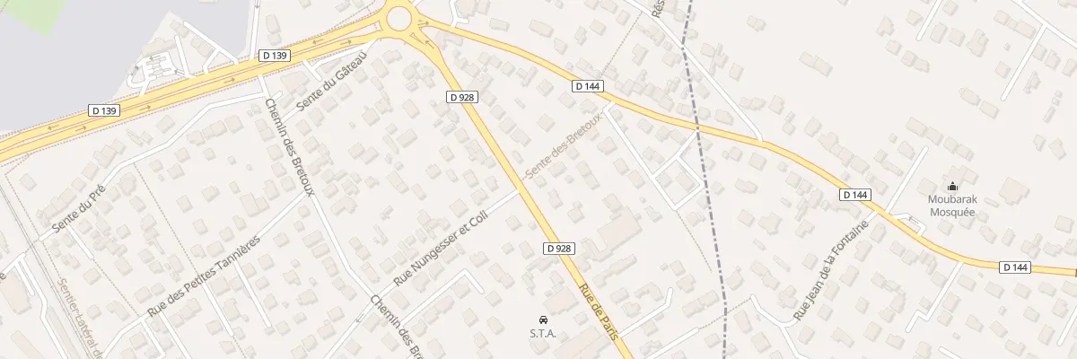 Plan du 135 Rue de Paris à Saint-Leu-la-Forêt