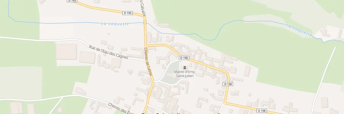 Plan du 2 Rue de l’Eglise à Erny-Saint-Julien