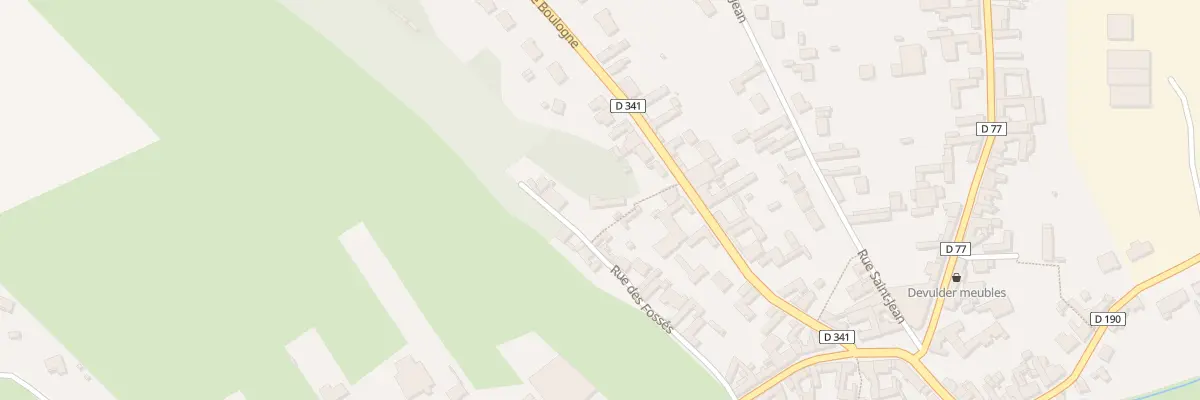 Plan du 16 Rue de Boulogne à Thérouanne