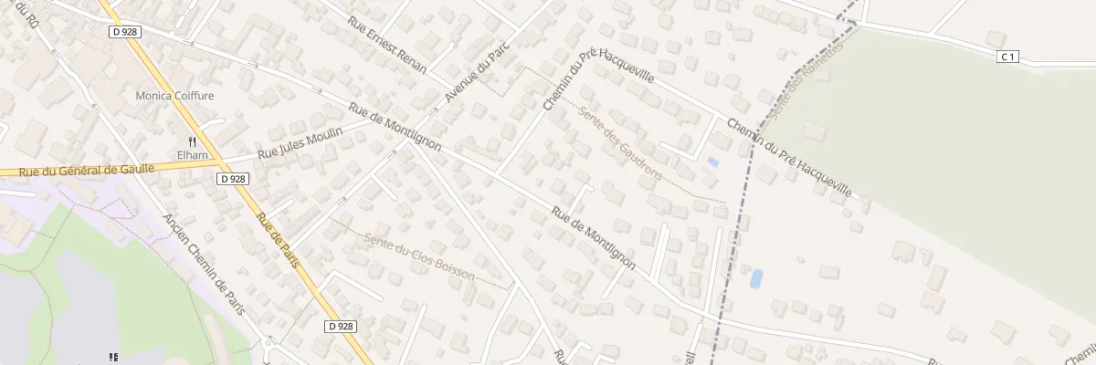 Plan du 67 Rue de Montlignon à Saint-Leu-la-Forêt
