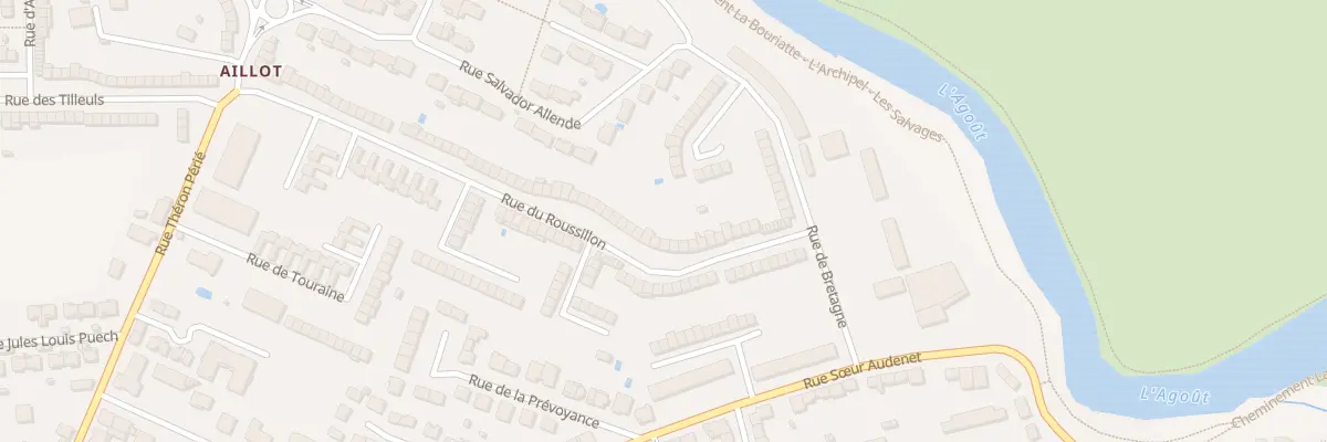 Plan du 101 Rue du Roussillon à Castres
