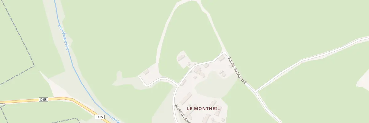 Plan du 14 Le Montheil à Saint-Loup