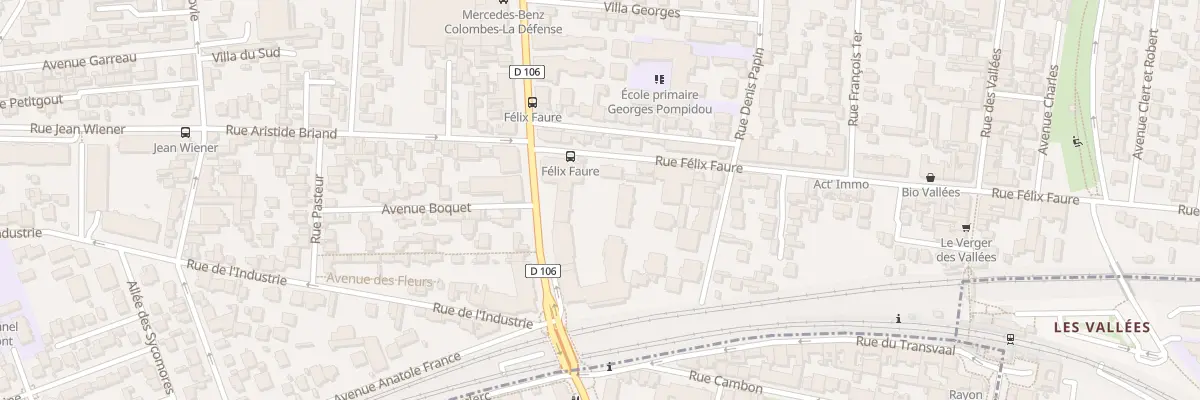 Plan du 173B Av Henri Barbusse à Colombes